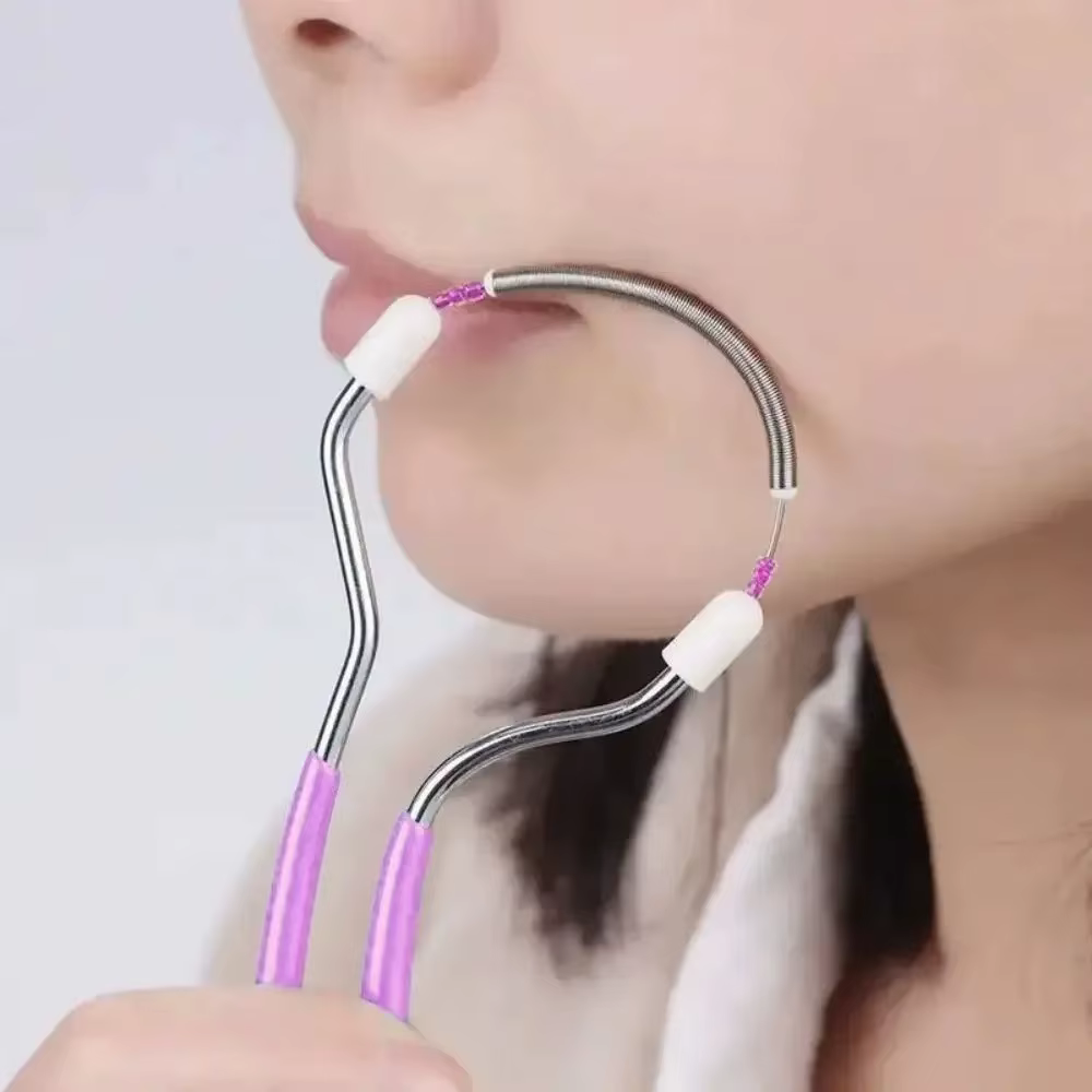 Épilateur facial pour femmes, élimine les poils indésirables sur le haut du visage, le menton, le vi