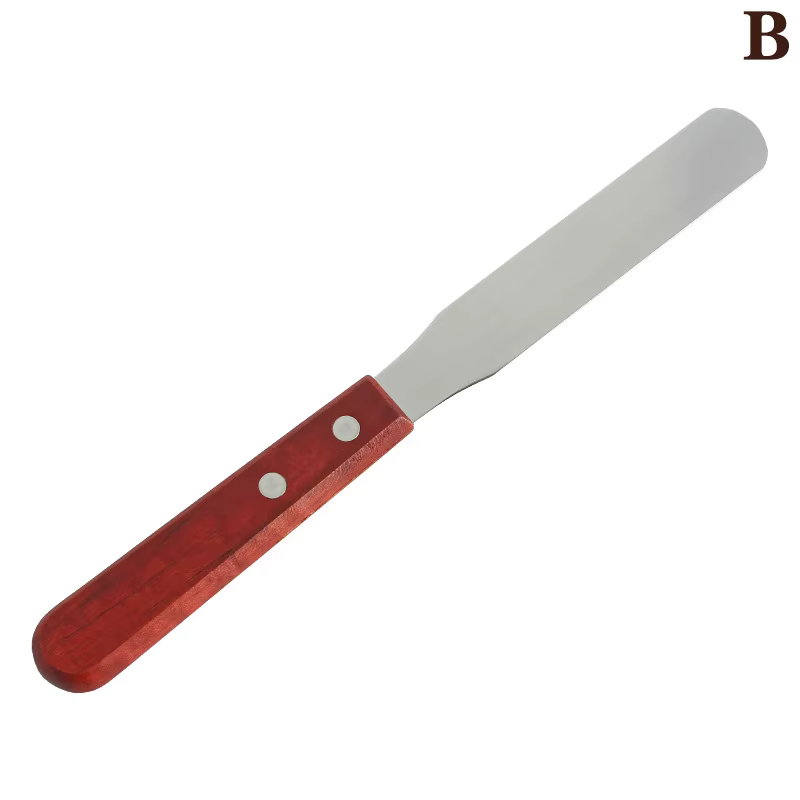Spatules en acier inoxydable [TG823] pour l'épilation, applicateur de cire facile à tenir, épilateur