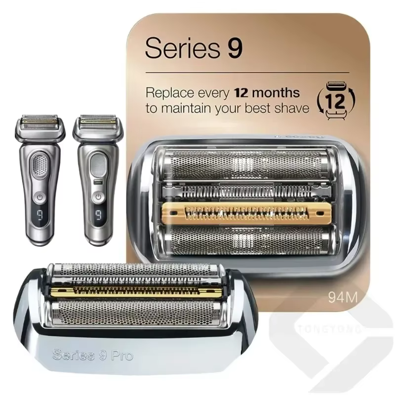 Tête de rasage électrique de remplacement 94M 92S, pour rasoir Braun série 9/9Pro 94M 9030S 9040S 90