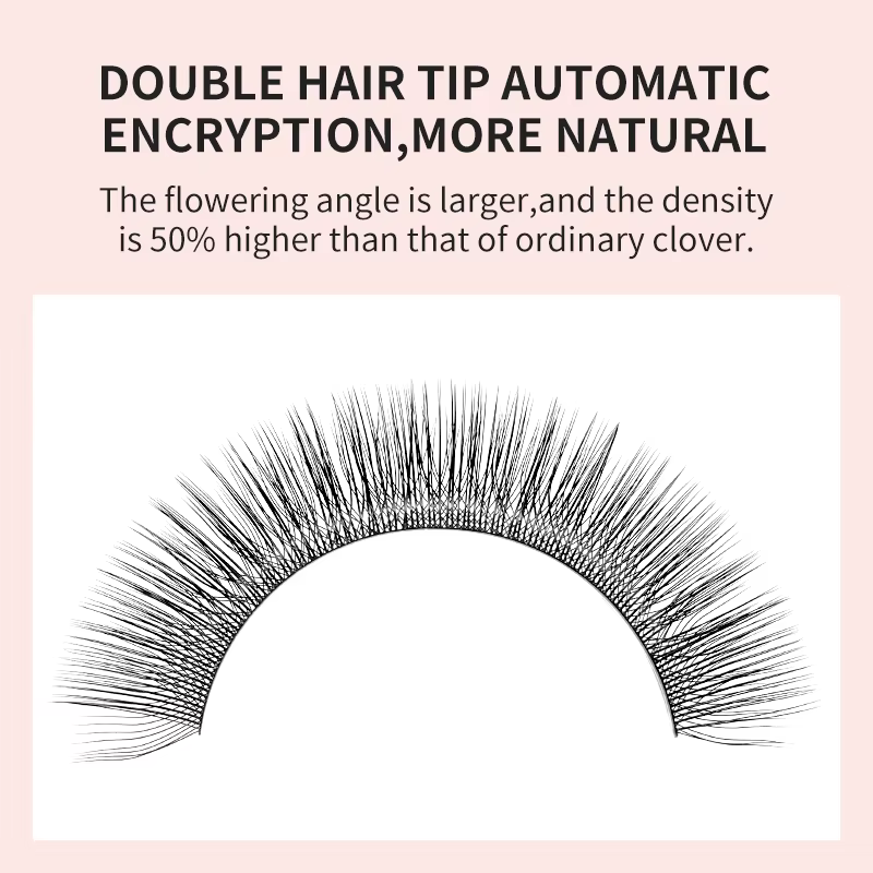 NATUHANA nouvelle Extension de cils en forme de 3DW 3D Volume préfabriqué cils en éventail W Style c