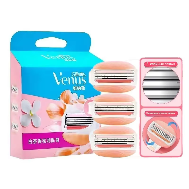 Lames de rechange pour rasoir Gillette Venus Spa Breeze Comfortglide pour femmes, 3 lames ultra-fine