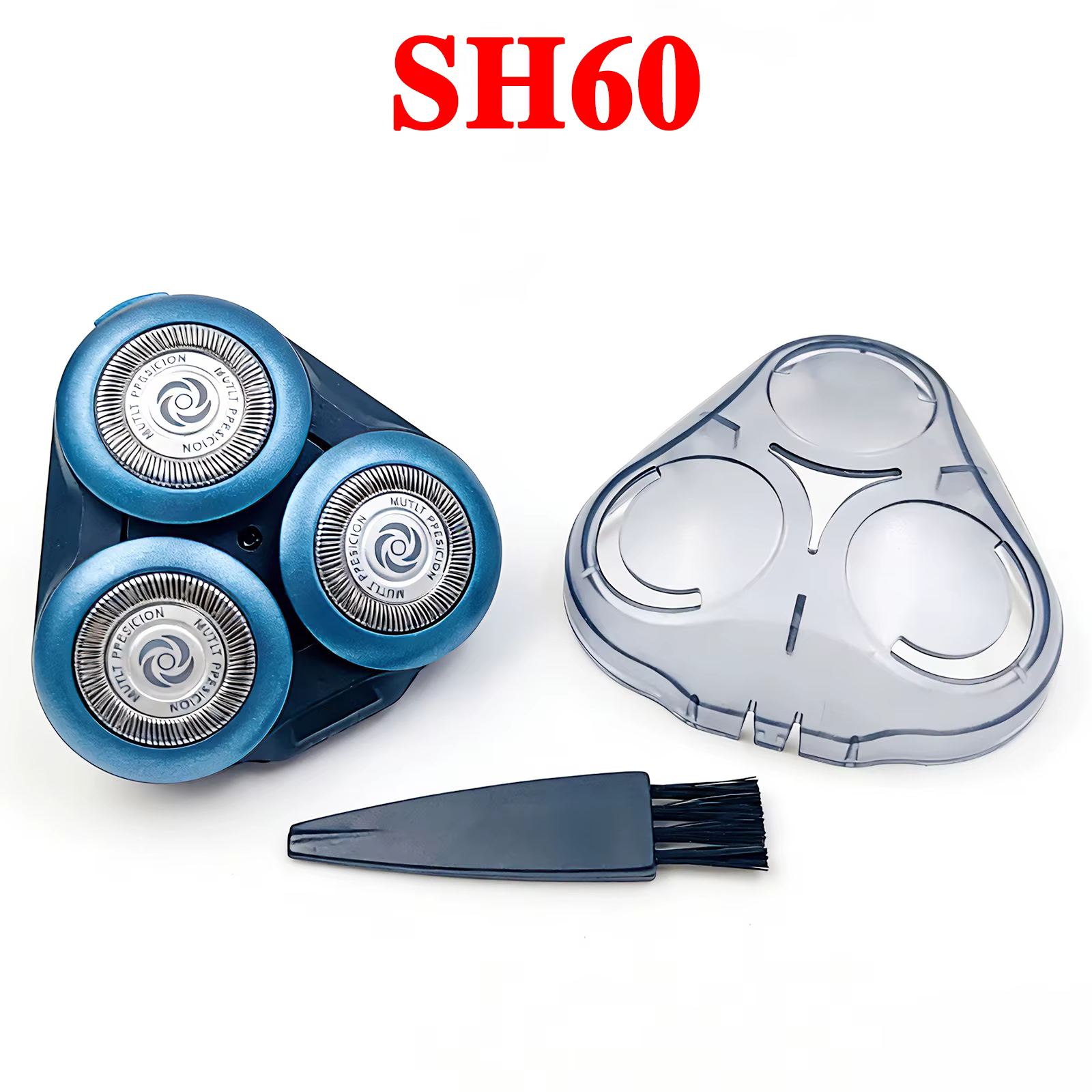 Tête de rasoir SH60 pour rasoir électrique Philips Norelco S6000 S5000 série Round S6880 S6810 S6850