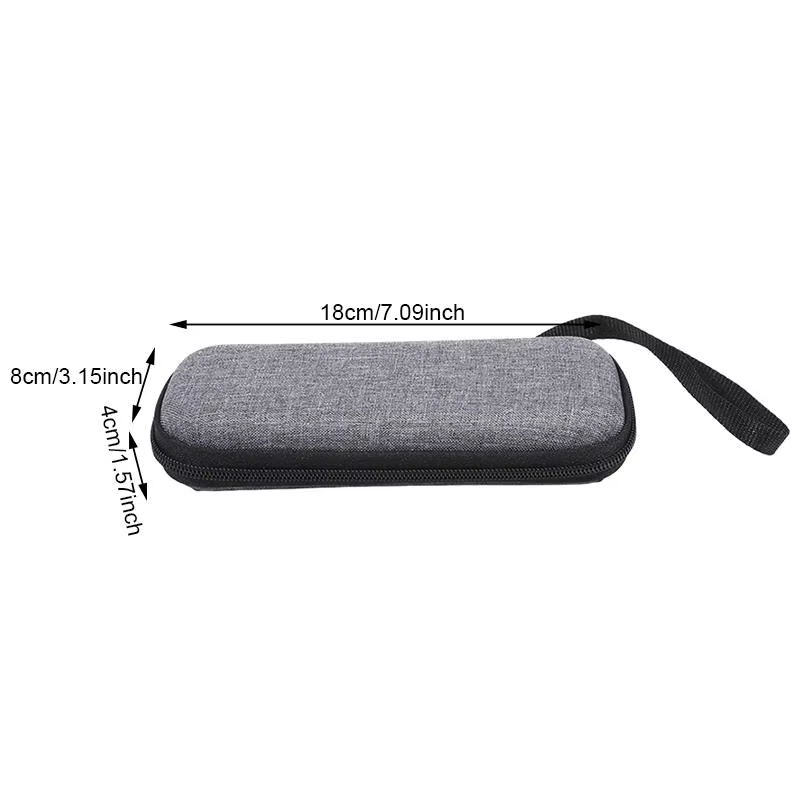 Boîte de rangement pour rasoir masculin, sac de transport portable pour rasoir, étui étanche pour ra