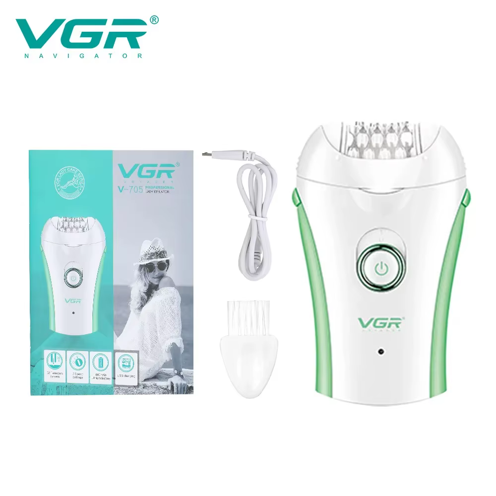 VGR V-705 tondeuse à cheveux pratique maison Mini dispositif d'épilation lame en acier inoxydable Ma