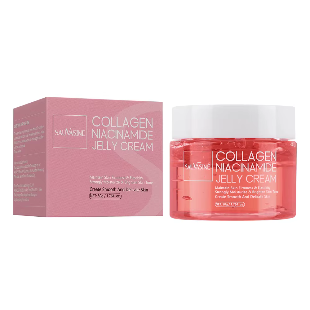Soins de la peau coréens 50g collagène Niacinamide et collagène hydrolysé hydratant durable hydrate