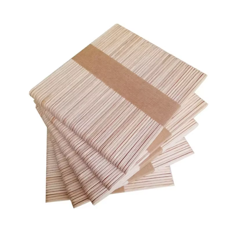 Spatule en bois pour épilation du corps pour femme, bâtons de poulet, prévient l'épilation à la cire