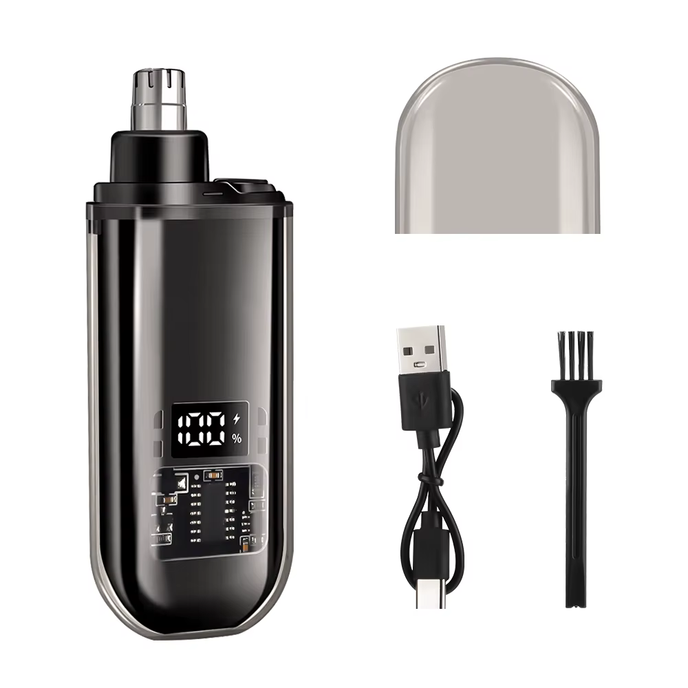 Tondeuse à poils de nez Rechargeable et épilateur du visage pour hommes rasoir à poils de nez pour d