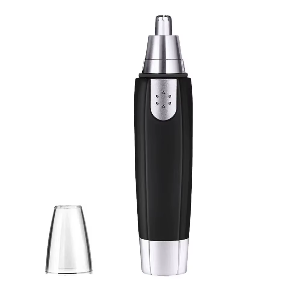 Tondeuse à poils du visage rechargeable 3 en 1, rasoir électrique indolore pour le nez, les oreilles