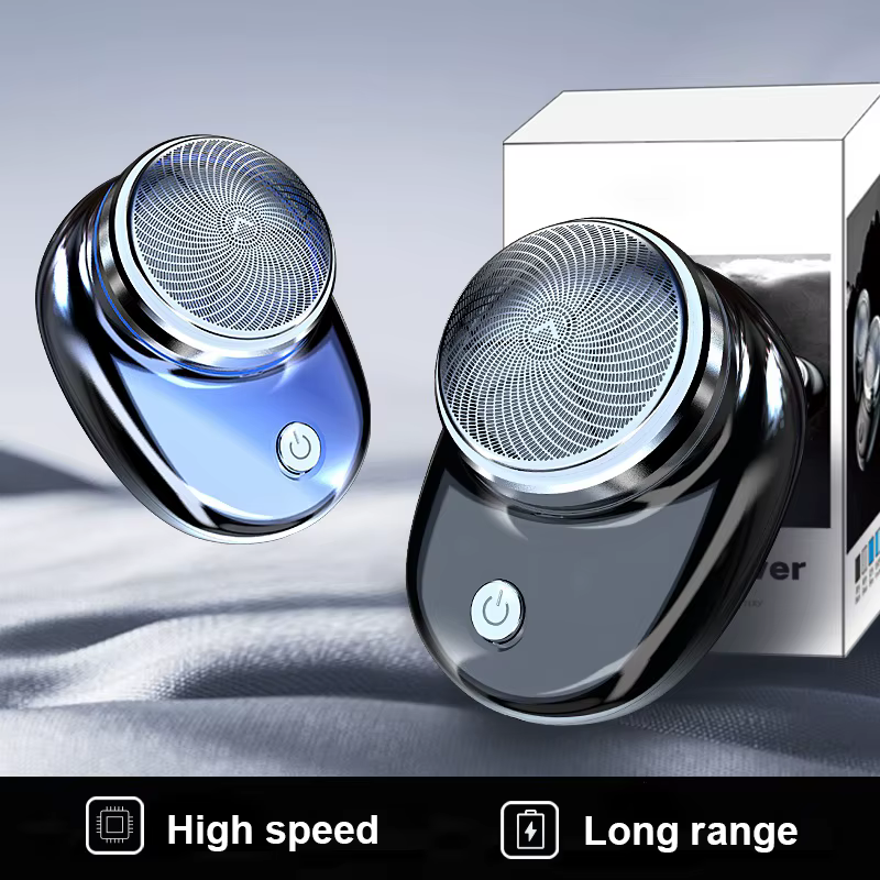 Rasoir électrique charge Mini rasoir de voyage de poche Portable sans fil détachable rasoir visage b