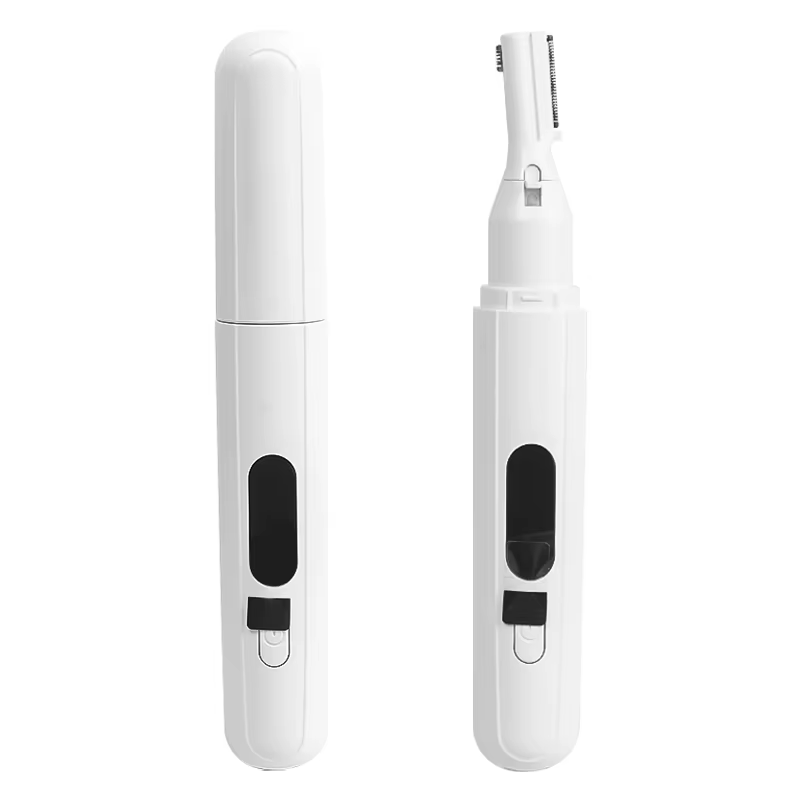 1 pièces tondeuse à sourcils électrique visage épilateur Mini Portable femmes corps rasoir cou lèvre