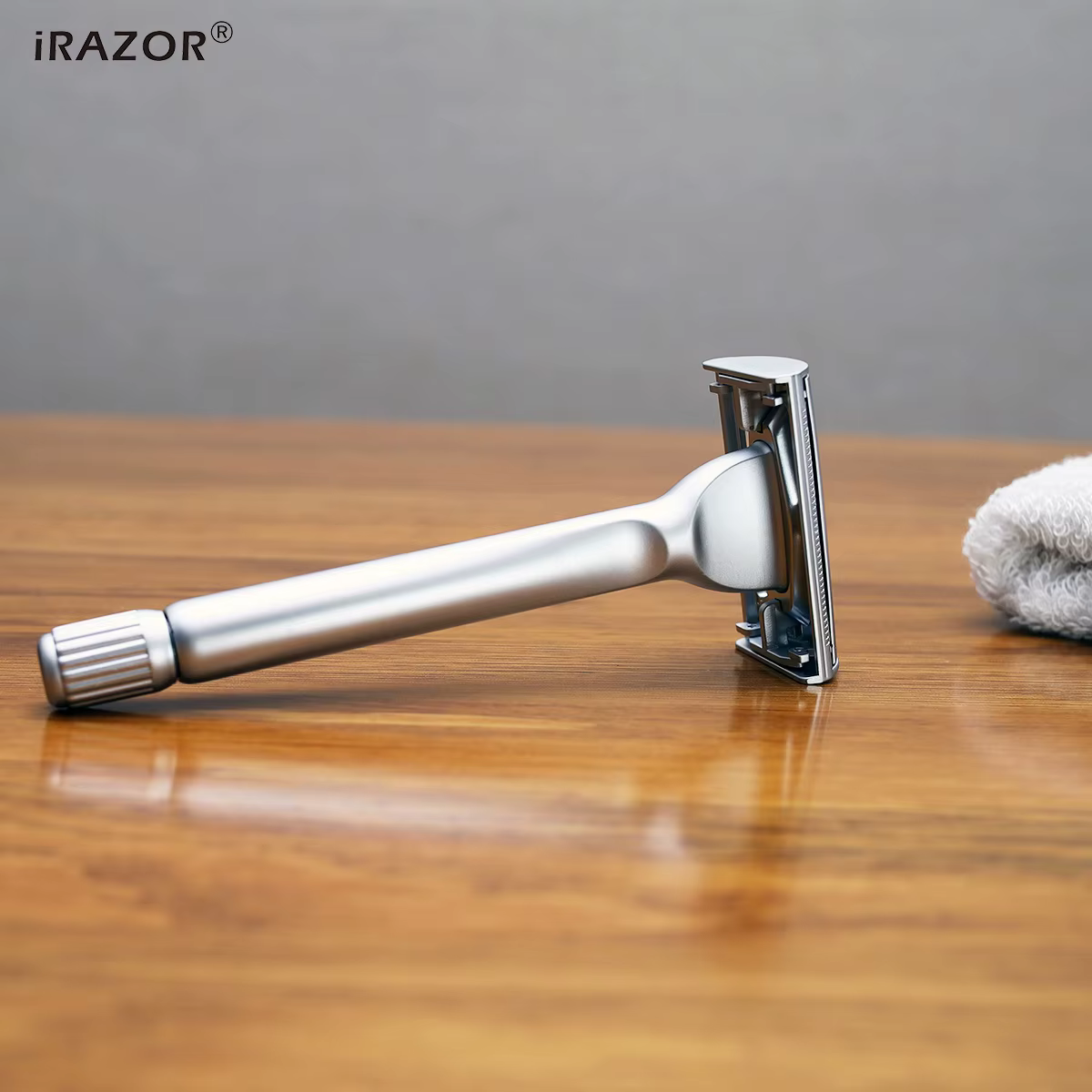 IRAZOR – rasoir de sécurité à Double bord pour hommes, nouveau Design papillon lourd, avec 10 rechar