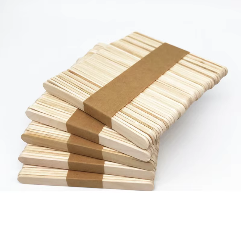 Spatule en bois pour épilation du corps pour femme, bâtons de poulet, prévient l'épilation à la cire