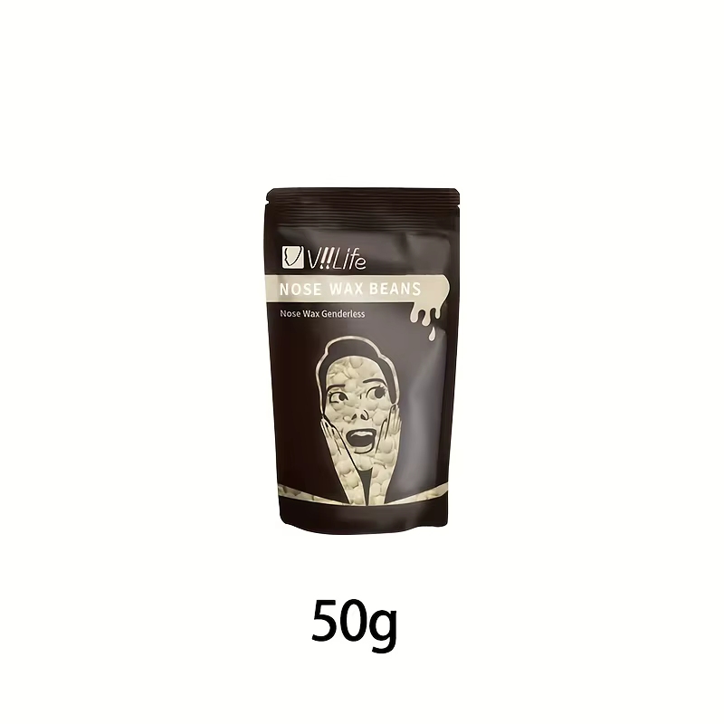 Haricots de cire d'épilation indolores, 50g/100g, douceur longue durée pour tout le corps, Kit rapid
