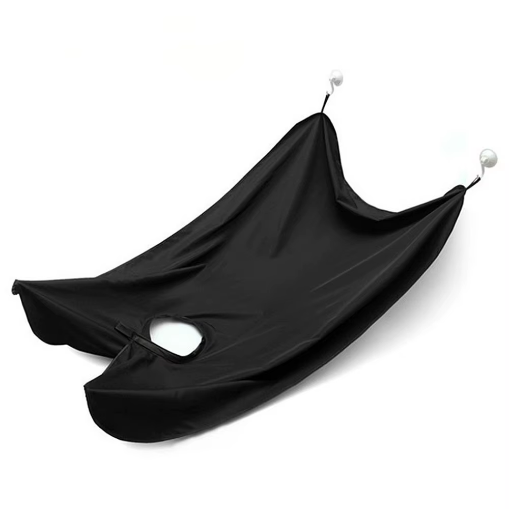 Bavette de rasage pour homme - Cape de protection pour le rasage et l'entretien - Idéale pour les so