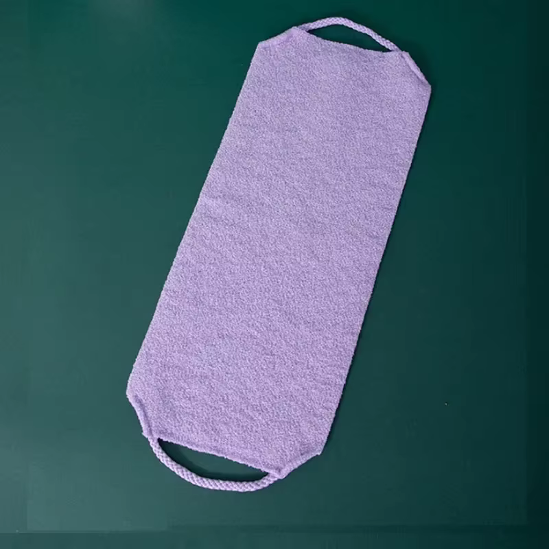 Exfoliant frottant serviette de bain gant de toilette élastique douche corps gommage nettoyage Massa