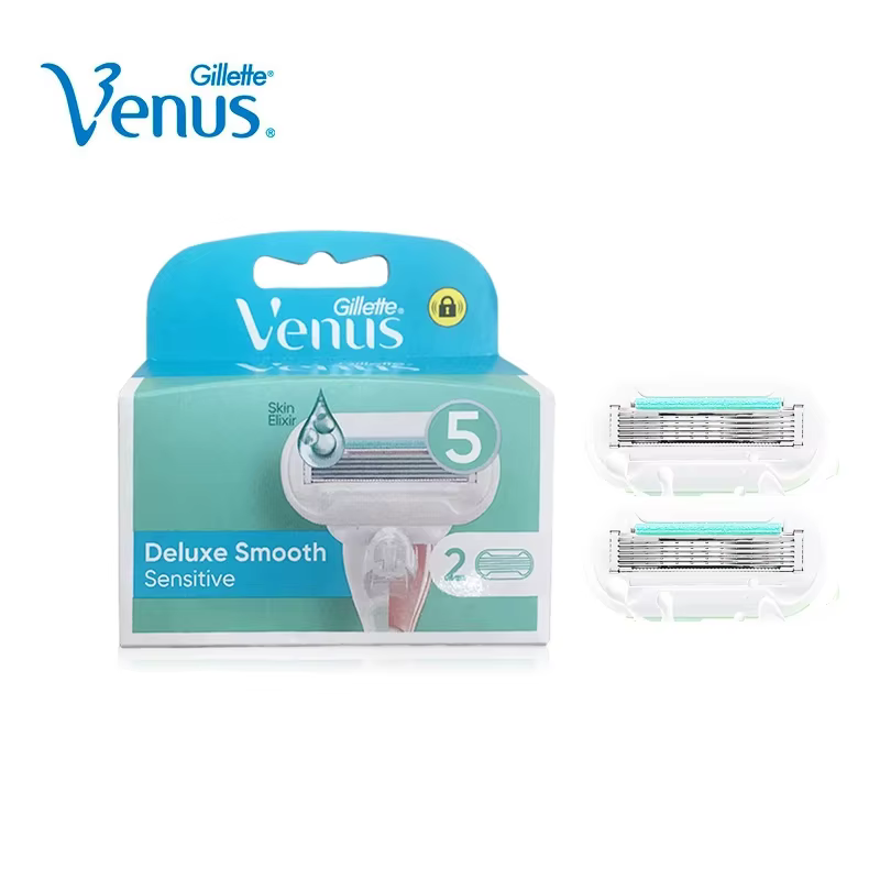 Gillette Venus 5 couches lame recharge lames de rasoir Extra lisse peau sensible barre de savon pour