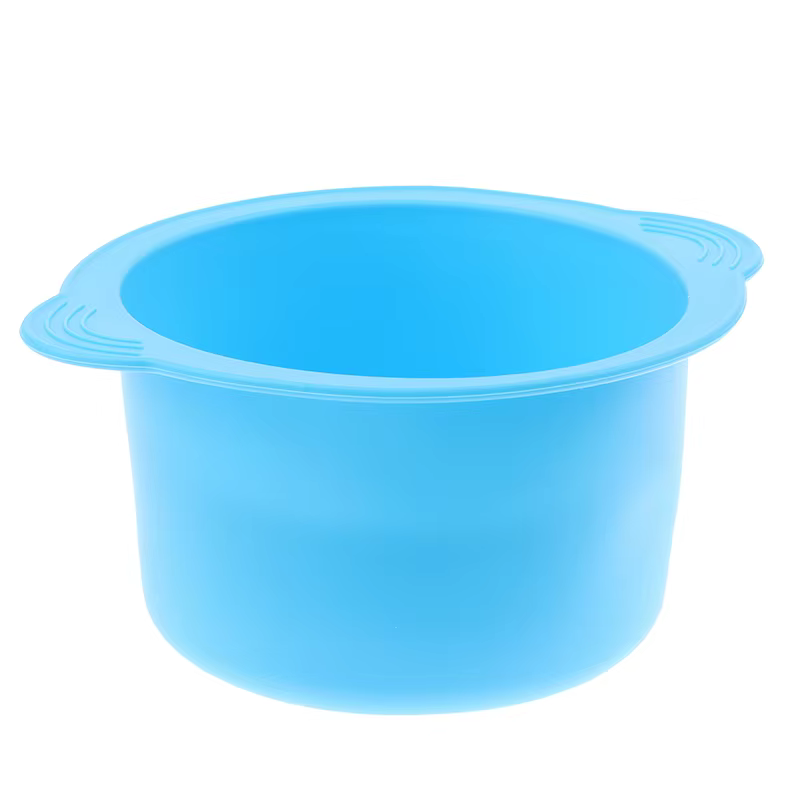 Bol en silicone de remplacement résistant à la chaleur pour chauffe-cire, avec bâtonnet de mélange,