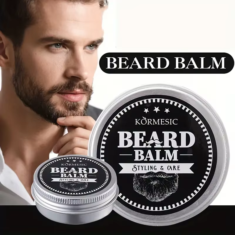 Cire à barbe coiffante, baume à barbe 15g, hydratant, soin de barbe doux et lisse, cadeau idéal pour