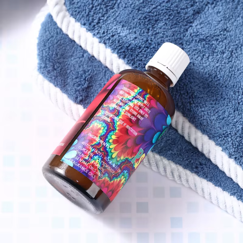 Yaqi PSYCHEDELIC-Éclaboussures après-rasage pour homme, Dc Free