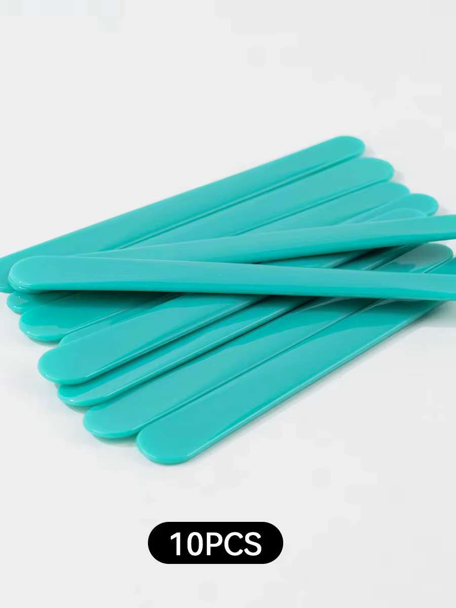 ROSEPIL 10 bâtonnets multifonctionnels en plastique pour le chauffage et l'application de cire, outi