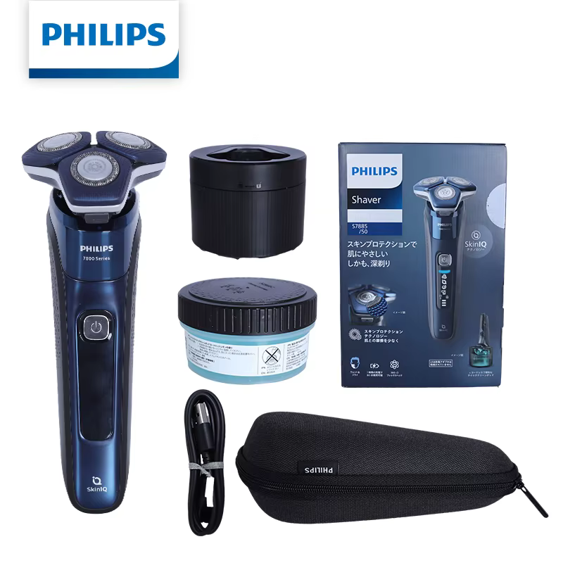 Tondeuse Électrique Philips S7885/50 pour le Corps et la Barbe, Étanche IPX7, pour Hommes et Femmes