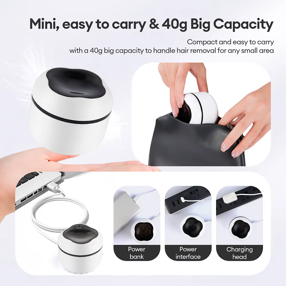 Mini Machine chauffante pour fusion de cire, USB, Pot chauffant pour faire fondre des haricots, pour