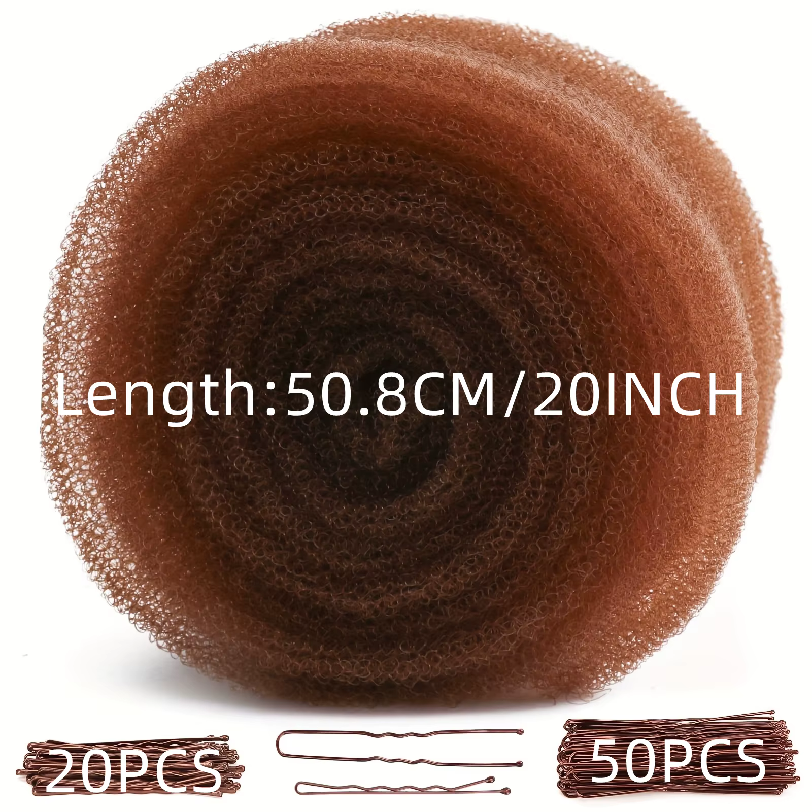 Outil accessoire pour cheveux moelleux, remplissage de Volume de cheveux, équipé de 20 pinces à chev