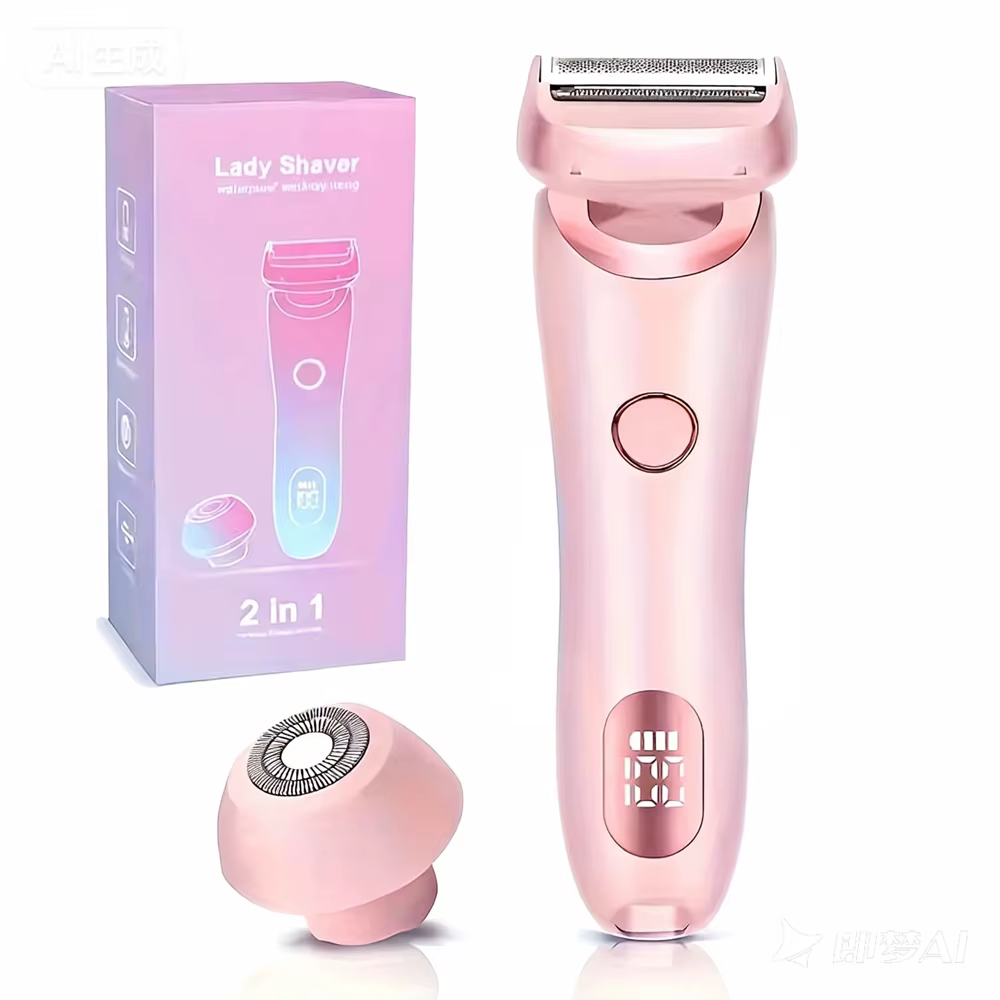 Épilateur Électrique Femme pour le Corps Entier : Jambes, Aisselles, Bras - Tondeuse Bikini et Rasoi