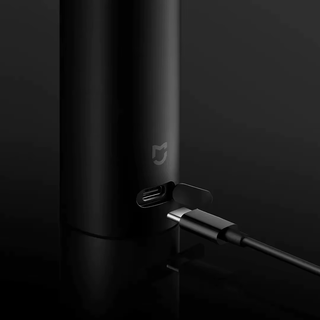 Rasoir électrique Mijia S500 original, rasoir humide et sec, étanche, double lame, tête 3D, tondeuse