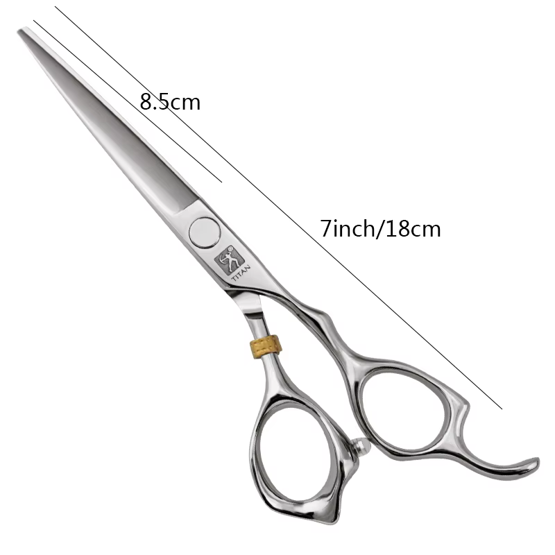 Ciseaux de coiffeur Titan 7.0 pouces pour coupes de cheveux ciseaux de coiffure professionnels outil