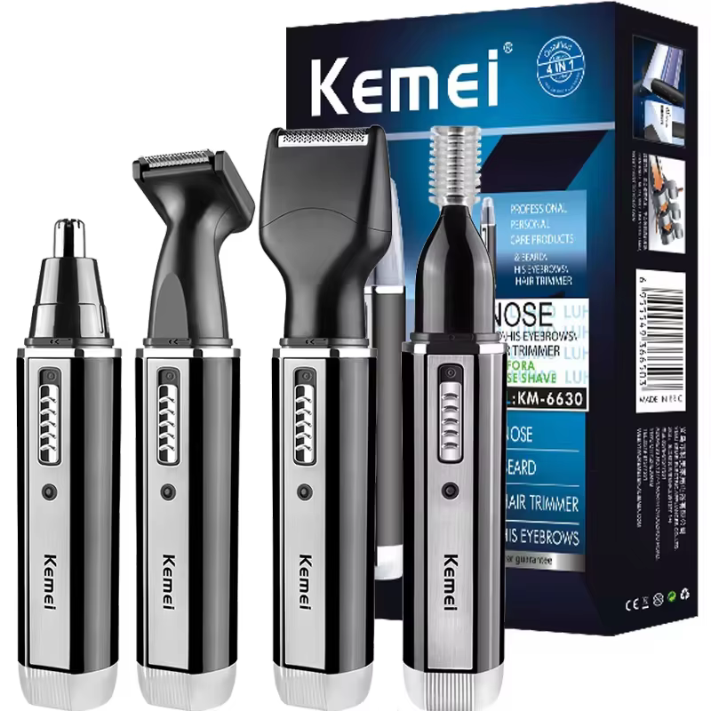 Tondeuse à Barbe Rechargeable 4 en 1 pour Homme, Appareil d'Épilation des Oreilles en Antarcand