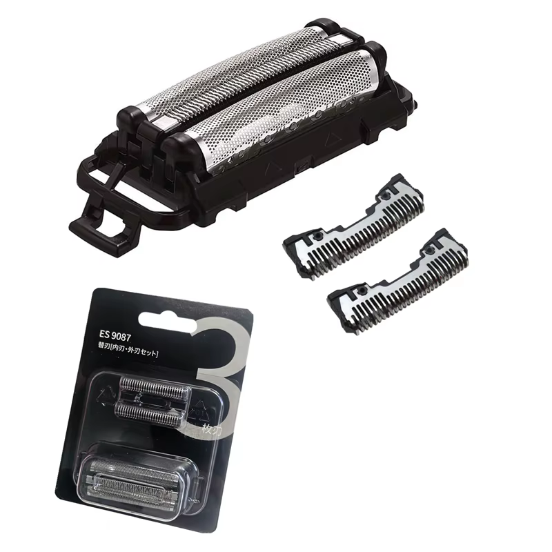 Tête de rasoir électrique de rechange WES9087PC compatible avec les rasoirs Panasonic ARC3 à 3 lames