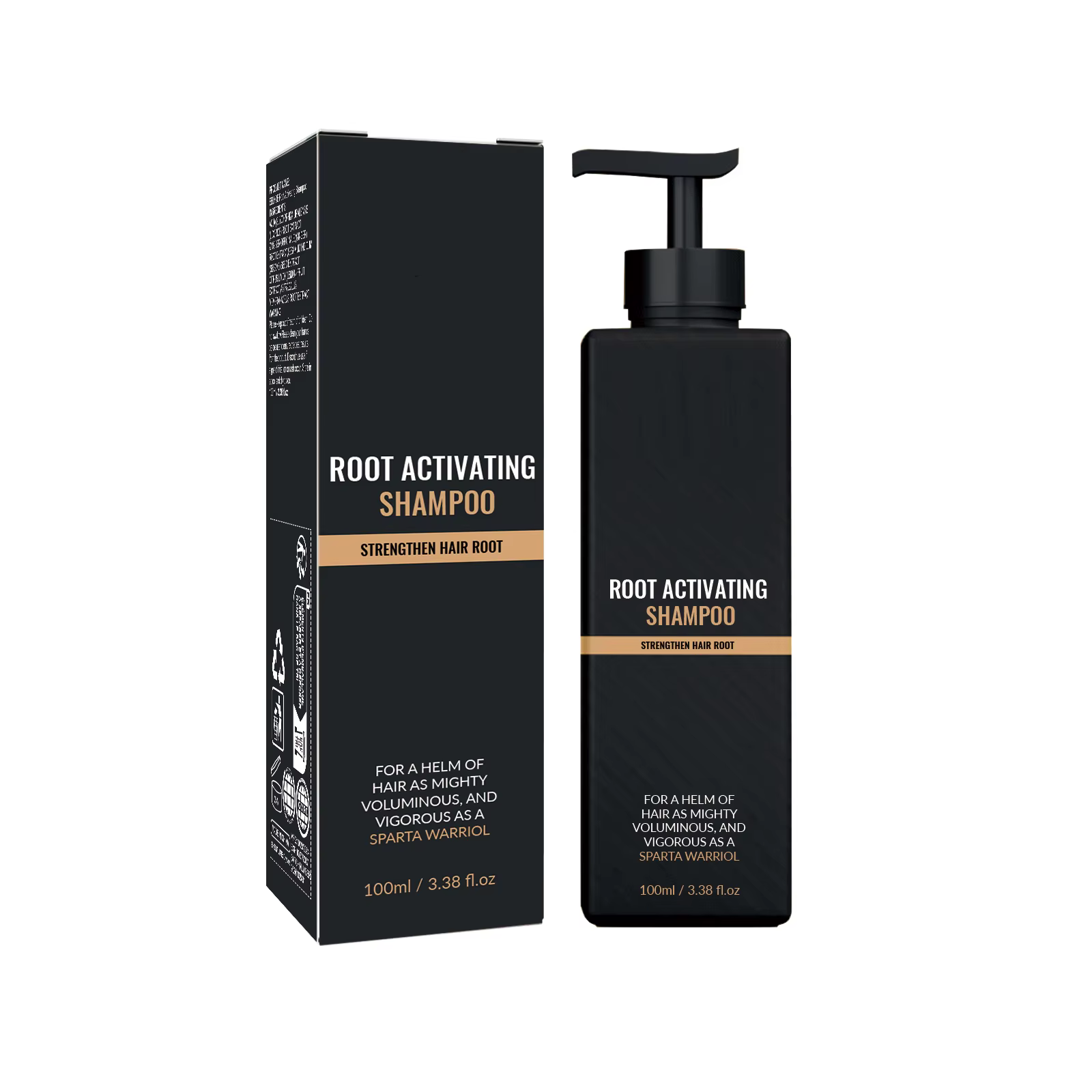 Shampoing pour la croissance des cheveux pour hommes, activateur de racines, renforcement, hydratant