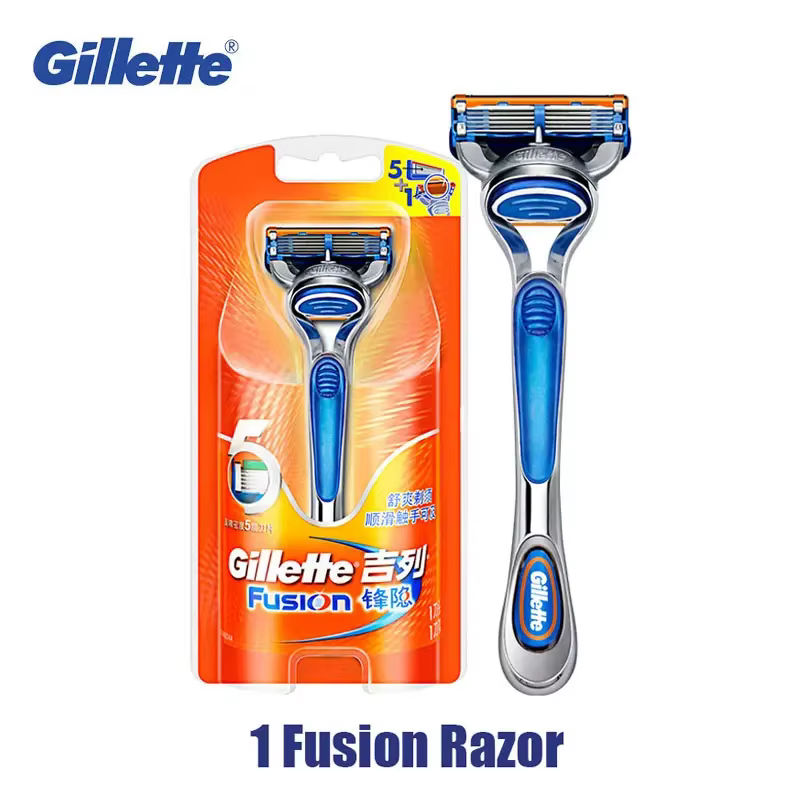 Gillette Razor Fusion Proglide rasoir Machine ensemble de rasoir pour hommes visage rasage lisse épi