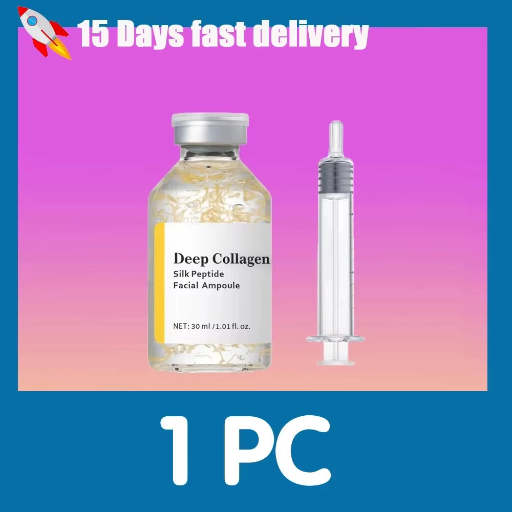 Ampoule de lifting intensif au peptide de soie | Sérum anti-âge pour le visage avec collagène et com