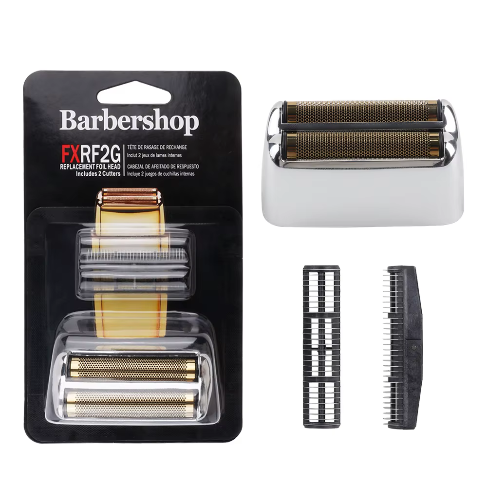 Rasoir de barbier professionnel sans fil Babyliss, double remplacement, ensemble de feuilles et de l