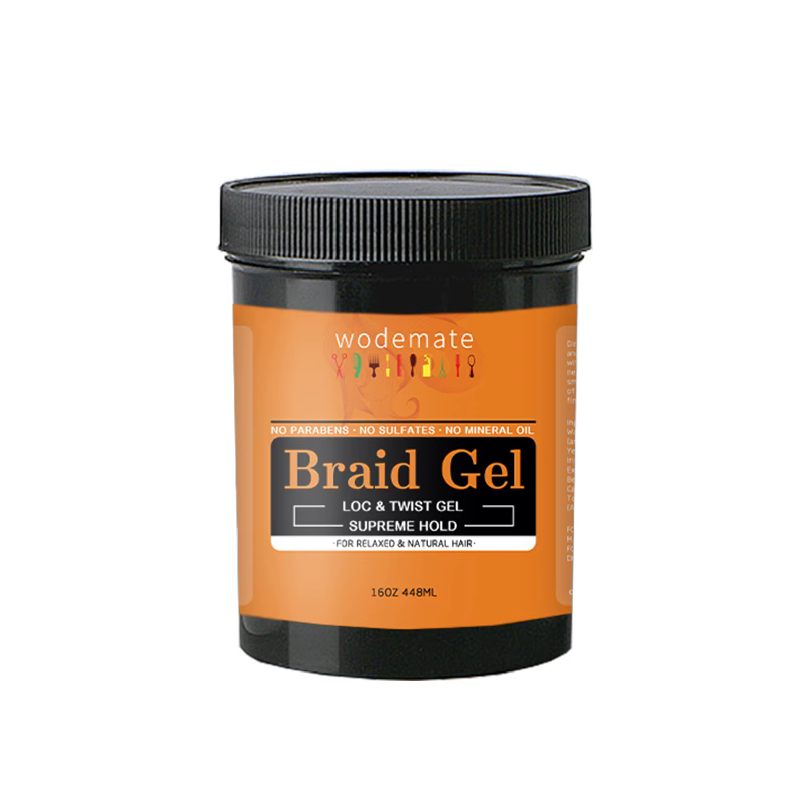 Braid Gel for Perfectly Styled Braids Twists Long Lasting Hair Braiding Gel Styling Control Smooth N