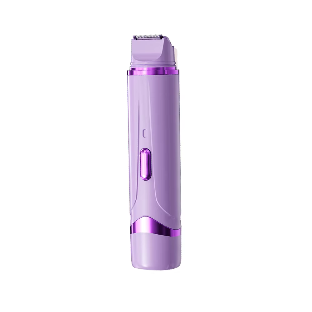 Mini rasoir électrique pour femme, tondeuse bikini, étanche, rechargeable, épilateur corporel double