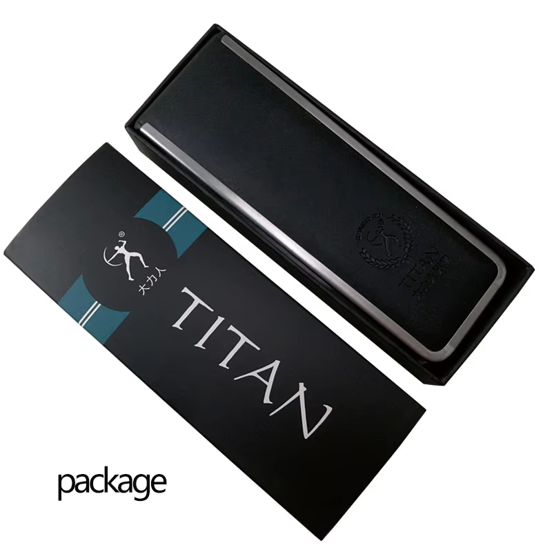 Titan-Rasoir de sécurité en T pour homme, manche en métal, machine de rasage à lame de subdivision, 