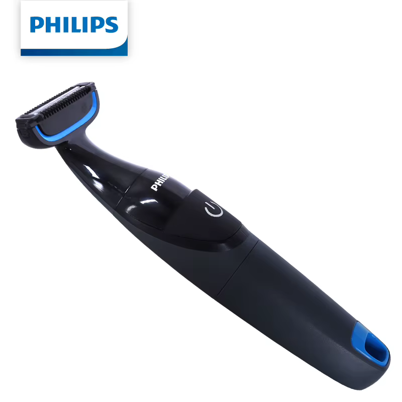Philips Rasoir Électrique et Tondeuse Électrique à Batterie pour Hommes et Femmes, Épilateur pour Po