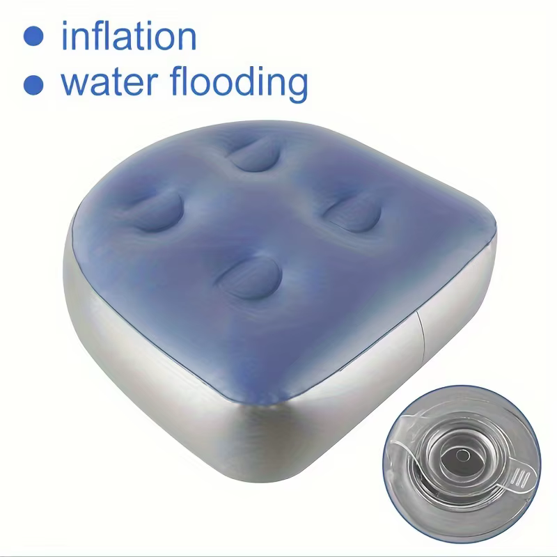 1 pièce, coussin de massage gonflable pour SPA, pour adultes, imperméable, coussin de rehaussement, 