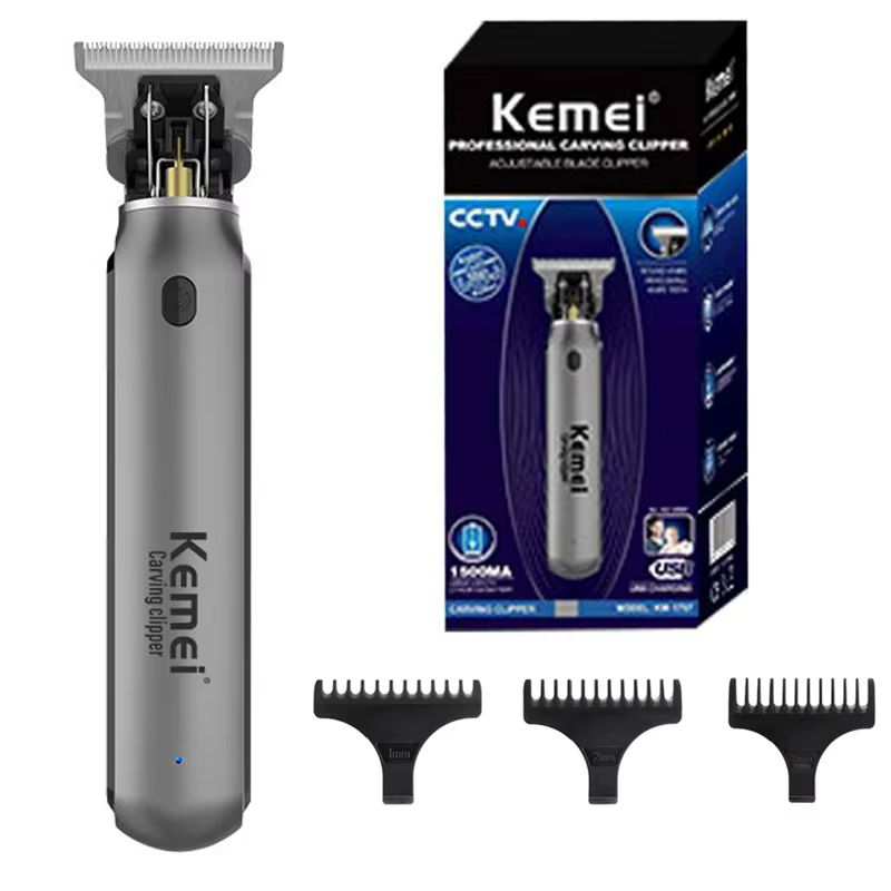 Kemei – tondeuse à cheveux puissante pour hommes, originale, sans fil, professionnelle, pour barbe,