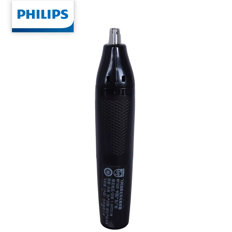 Tondeuse à nez Philips NT1620 pour hommes, lame rotative à 360 degrés, sans traction, lavable et res
