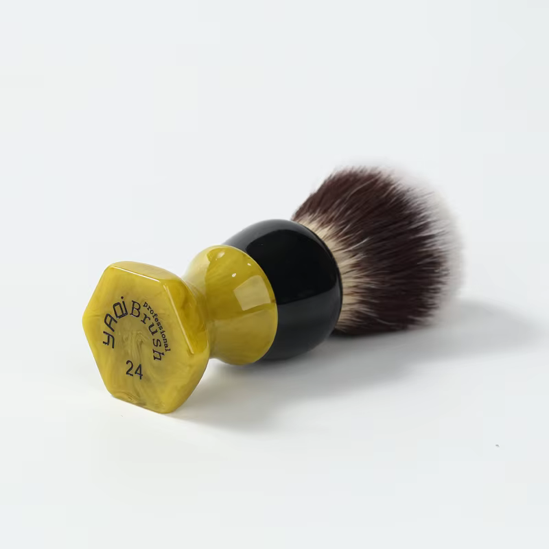 YAQI-Pinceau de rasage en poils synthétiques pour homme, whisky de chat, sans espoir