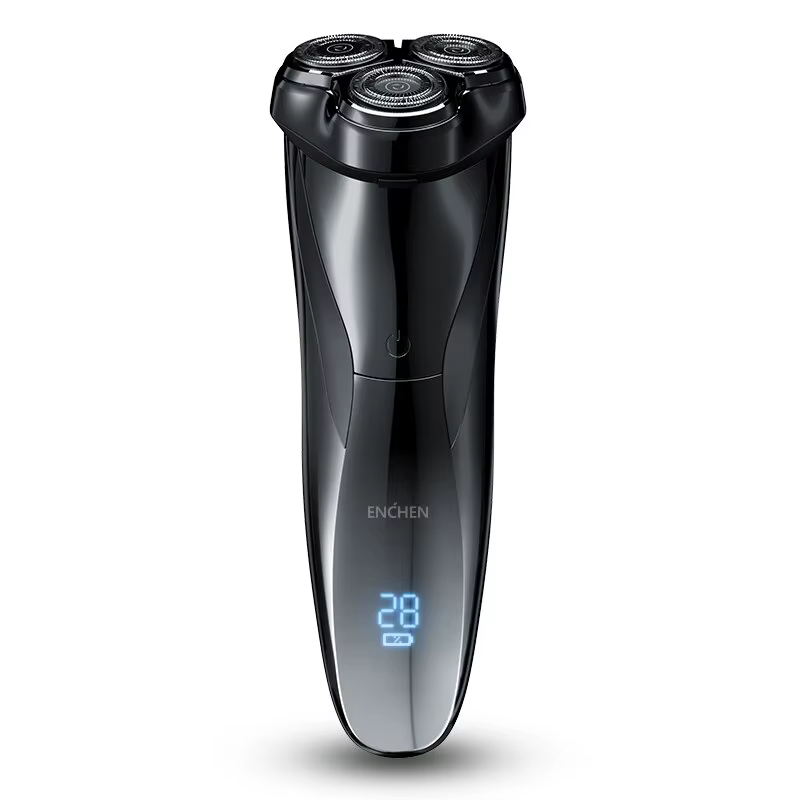 ENCHEN-Rasoir électrique 3D Blackstone 3 pour hommes, étanche IPX7, support de rasoir et utilisation