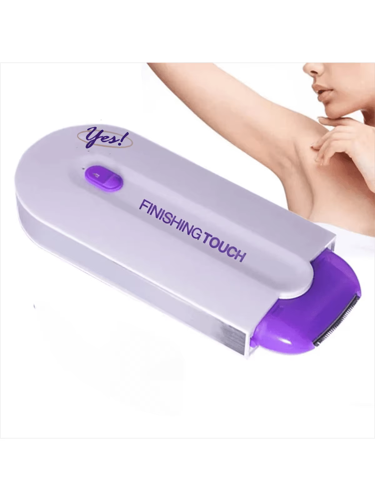 Kit d'épilation laser professionnel indolore, épilateur tactile rechargeable USB pour corps, visage,