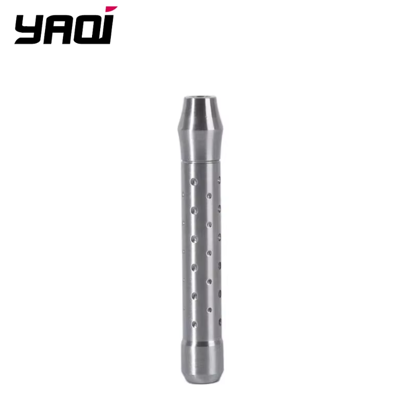 YAQI – manche de rasoir de sécurité en acier inoxydable, longueur 80mm, léger, 59g, outil de rasage