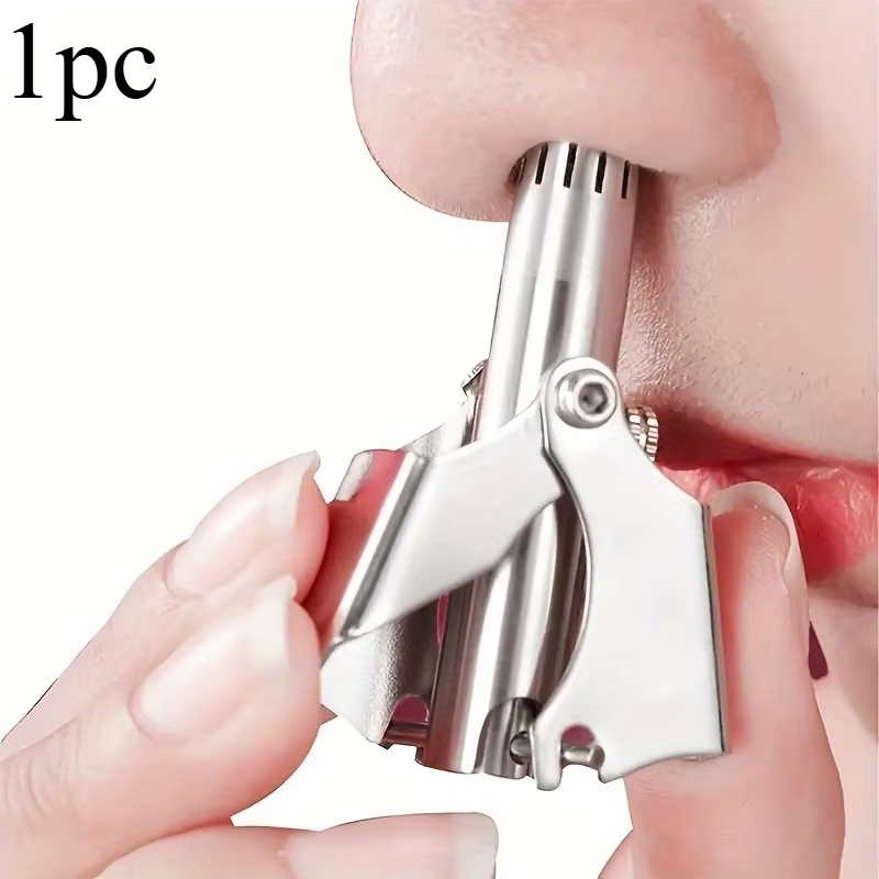 1 pièce - Éliminez les poils du nez en toute simplicité avec le clip nasal rotatif manuel Wapealy !