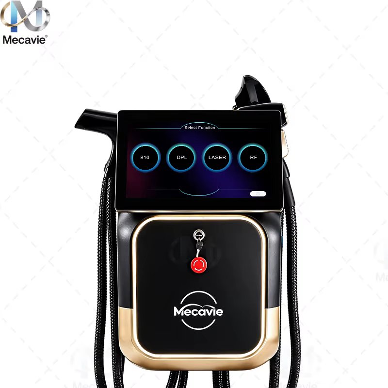 Machine d'épilation indolore 4-en-1 Soprano Titanium Ice Platinum RF Diode 755 808 940 1064nm 4 Onde