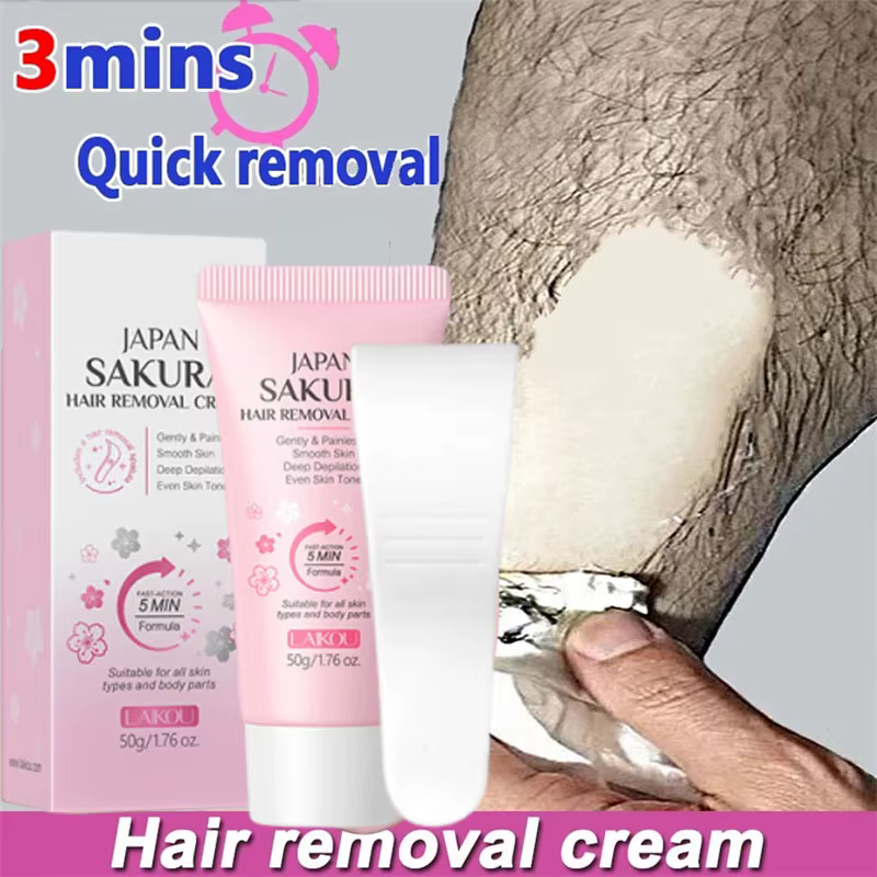LAIKOU crème d'épilation zones intimes épilateur crème indolore santé épilateur inhibiteur de croiss
